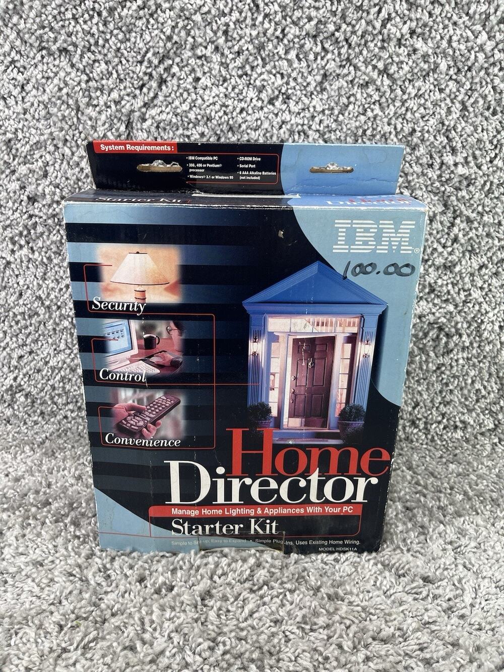 IBM Home Director Starter Kit Model HDSK11A CD ROM Included Open Box Never Used